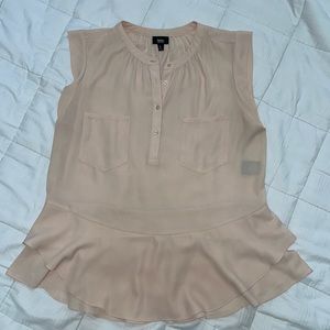 Sleeveless Peplum Blouse